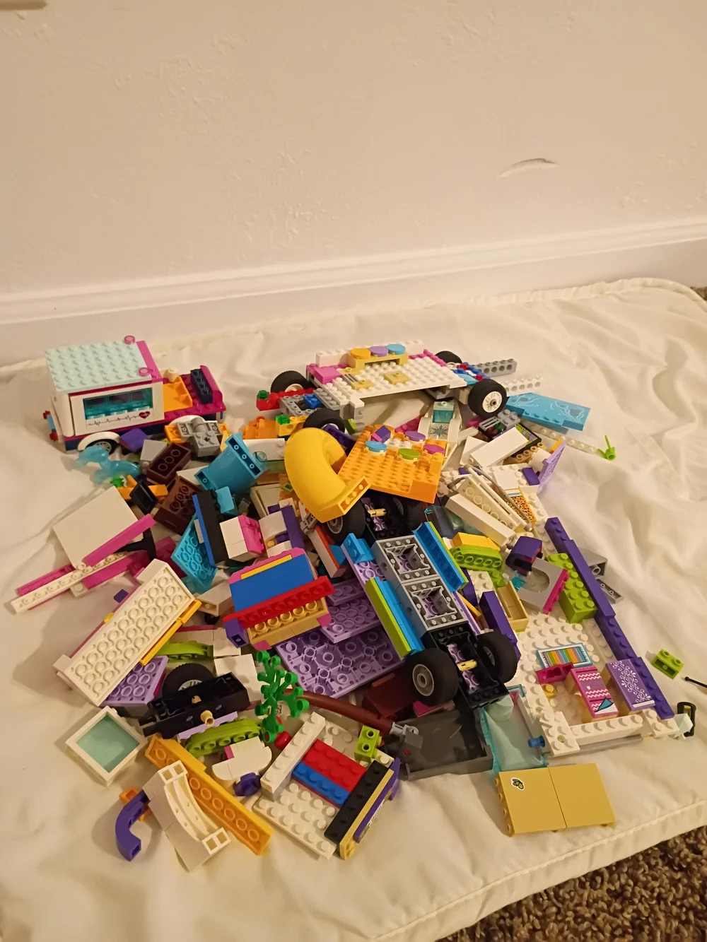 A lot of Legos.